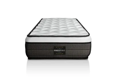 Ensemble Matelas Sommier 80x200 cm - Sommier Blanc (déjà monté) - Suite