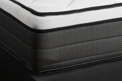 Matelas 90x190 cm Ressorts ensachés et Mémoire de forme - Suite