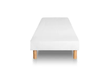 Ensemble Matelas Sommier 80x200 cm - Sommier Blanc (déjà monté) - Supérieur