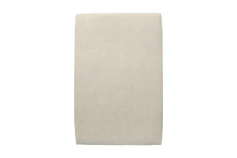 Tête de lit 90 cm Tapissée - Tissu Toile Natté Beige Clair