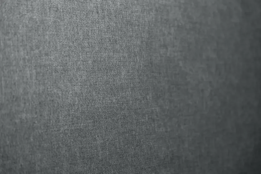 Tête de lit 160 cm Tapissée - Tissu Toile Natté Gris Anthracite