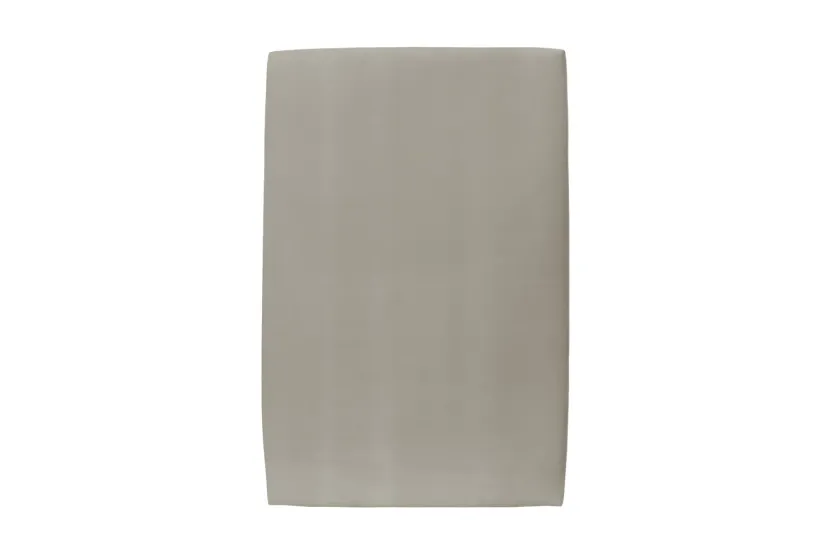 Tête de lit 90 cm Tapissée - Tissu Velours Taupe