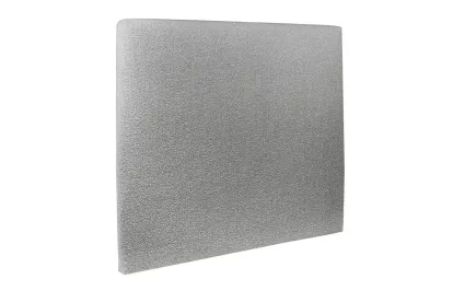 Tête de lit 180 cm Tapissée - Tissu Bouclette Gris