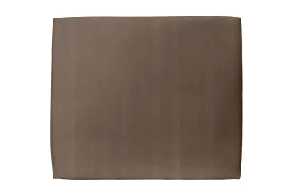 Tête de lit 200 cm Tapissée - Tissu Velours Taupe
