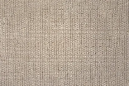 Tête de lit 200 cm Capitonnée - Tissu Toile Natté Beige Brun